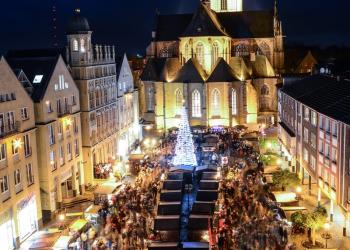 Adventmarkt am Dom Luftbild