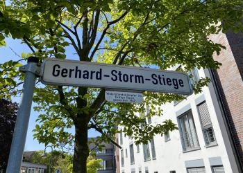 Straßennamensschild