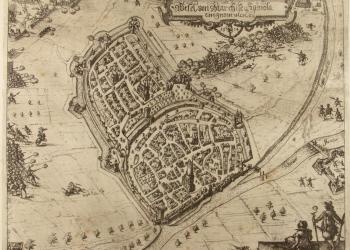 Belagerung Wesels durch die Spanier im September 1614