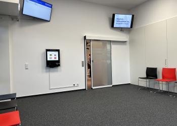 Wartebereich des Bürgerbüros