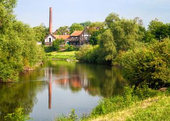 Außenansicht des Alten Wasserwerks