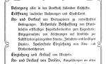 Werbeannonce des Bankhauses Poppe & Schmölder, Adressbuch 1902