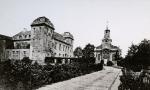 Schloss und Schlosskirche (um 1900)