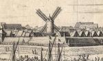 Kaldenbergmühle 1640 (Ausschnitt aus dem Stich von Merian)