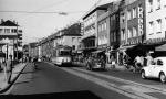 Kleinbahn in der Weseler Innenstadt (1966)