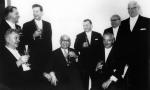 Weseler Abordnung in Bonn im Sommer 1962 anlässlich des 60. Geburtstages von Franz Etzel