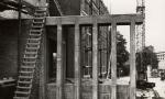 Bühnenhaus Rohbau im Juli 1957