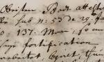 Quittung einer Zahlung für de Bodt für Arbeiten, 1710