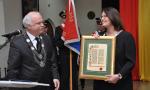 Verleihung der Ehrenbürgerwürde an die Weseler Bürgermeisterin Ulrike Westkamp anlässlich des 10-jährigen Bestehens der Städtepartnerschaft zwischen Wesel und Kętrzyn (Mai 2012)
