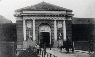 Das Berliner Tor vor der Entfestung