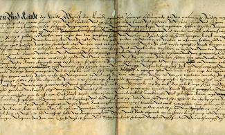 Geleitbrief für die Brüder Aaron von Bacharach aus Fulda und Jacob zu Varenbach sowie Aarons Sohn Moses vom 6. November 1543