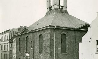 Die Lutherkirche an der Korbmacherstraße