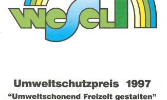 Flyer des 1997 von der Stadt Wesel verliehenen Umweltschutzpreises