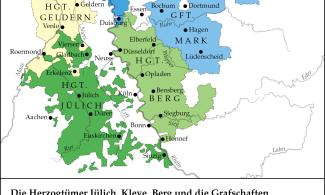 Die Herzogtümer Jülich, Kleve, Berg und die Grafschaften Mark und Ravensberg sowie das Herzogtum Geldern im 16. und 17. Jahrhundert 