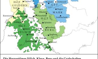 Die Herzogtümer Jülich, Kleve, Berg und die Grafschaften Mark und Ravensberg sowie das Herzogtum Geldern im 16. und 17. Jahrhundert 