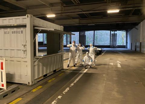 In mehreren Kommunen gibt es bereits Drive-In-Testzentren; so auch in Hagen, wo die Betreiber des künftigen Drive-In-Testzentrums in Wesel (H&K Systemgastronomie GmbH & Co KG) bereits erfolgreich testen.