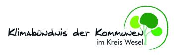 Logo Klimabündnis der Kommunen im Kreis Wesel