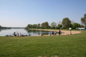 Badestrand am  Auesee