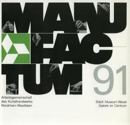 Titelblatt des Kataloges Manufactum '91