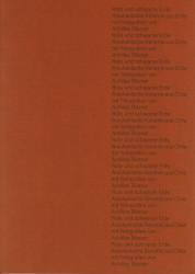 Titelblatt des Kataloges Rote und schwarze Erde - Araukanische Keramik aus Chile