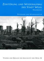 Cover "Zerstörung und Wiederaufbau der Stadt Wesel - Kolloquim"