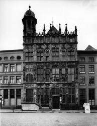 Gotisches Rathaus Wesel, vor 1945