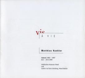 Titelblatt des Kataloges Vis à Vie