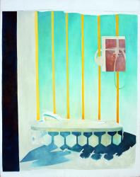 Melissa Blau, Zuiderzee, 2019 © Melissa Blau 2021 Ein Gemälde von Melissa Blau mit dem Titel Zuiderzee aus dem Jahr 2019.