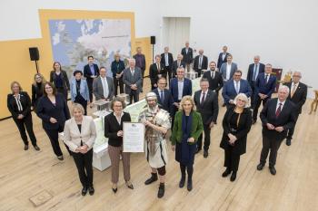 Urkundenübergabe UNESCO-Welterbe Niedergermanischer Limes