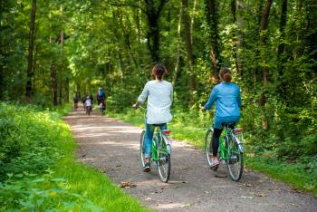 Radfahrer*innen in Wesel