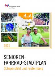 Senioren-Fahrrad-Stadtplan Schepersfeld und Fusternberg 2021, Titelseite