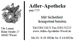 Adler Apotheke Logo