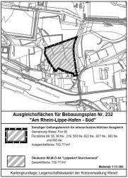Kartendarstellung des sonstigen Geltungsbereichs für artenschutzrechtlichen Ausgleich auf dem Ökokonto WLM-Ö-04 Lippedorf Storchennest