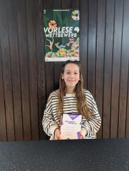 Kreisentscheid Wesel-Nord Siegerin Martha Schönhoff