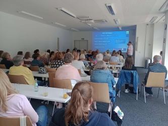 Die Veranstaltung im Saal der FOM Hochschule in Wesel war gut besucht.