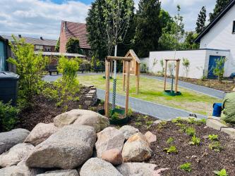 Der neue Pikopark an der Hugo-Becker-Straße